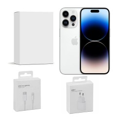 Apple iPhone 14 Pro 128GB Recondicionado Grau A+ 6,1" Branco Apple iPhone 14 Pro 128GB Recondicionado Grau A+ 6,1" Branco